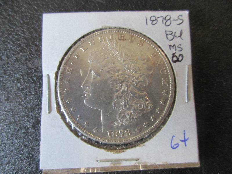1878-S Morgan Silver Dollar