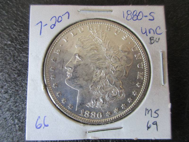 1880-S Morgan Silver Dollar