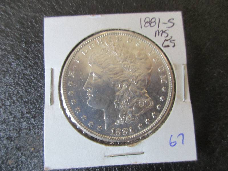 1881-S Morgan Silver Dollar