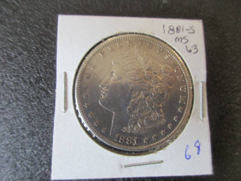 1881-S Morgan Silver Dollar
