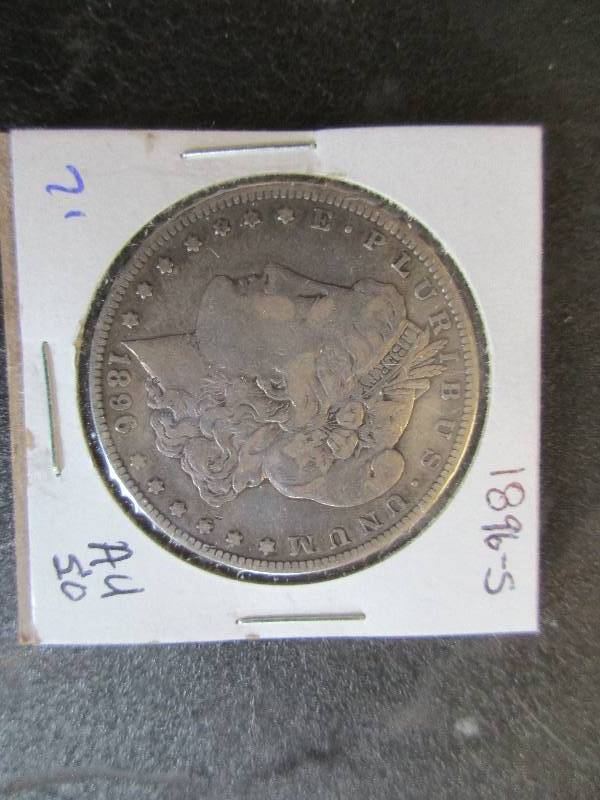 1896-S Morgan Silver Dollar