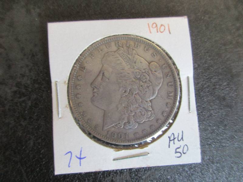 1901 Morgan Silver Dollar