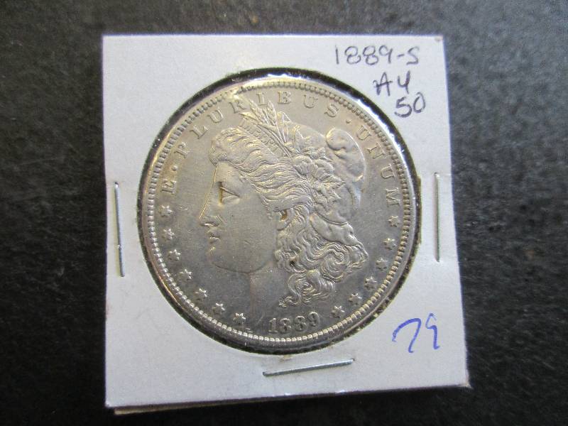 1889-S Morgan Silver Dollar