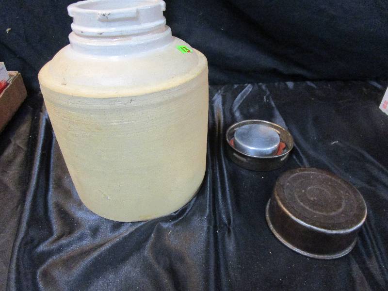 Vintage Stoneware Thermos