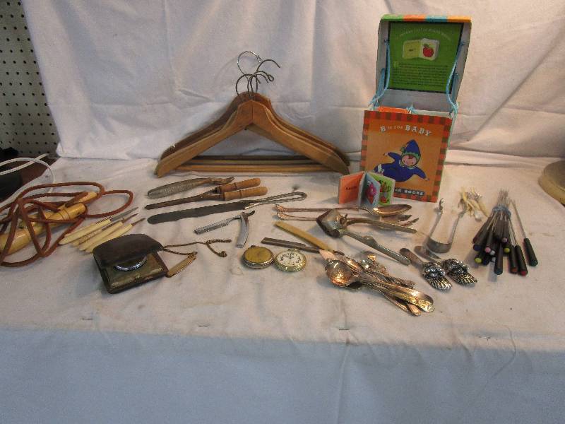 Wood Hangers, Books, Fondue Forks and More