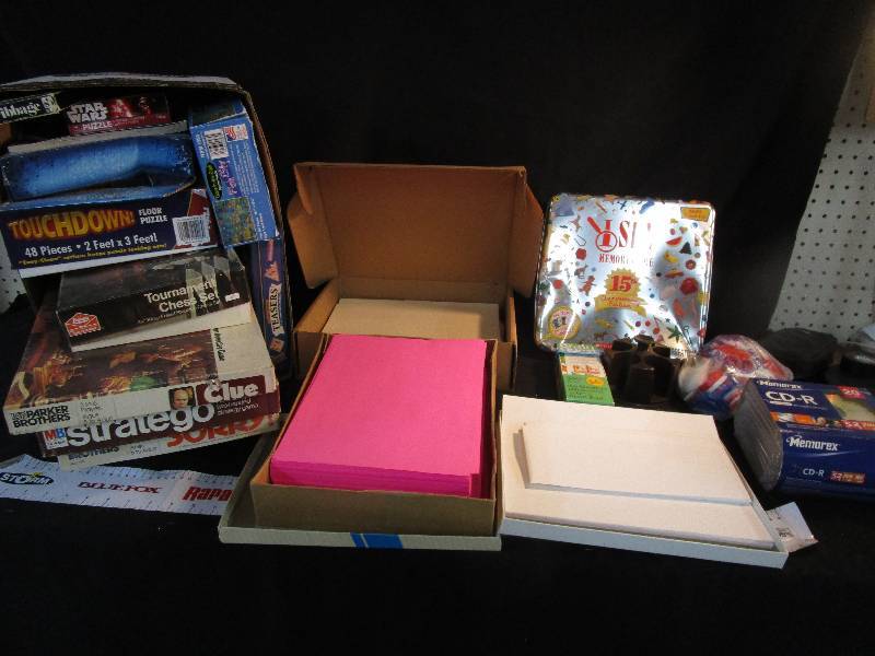 Office Supplies, Poker Chips, Games , File Folders