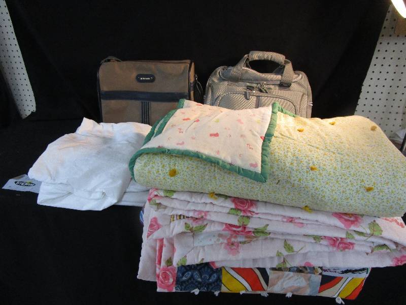 Quilts and Over Night Bags