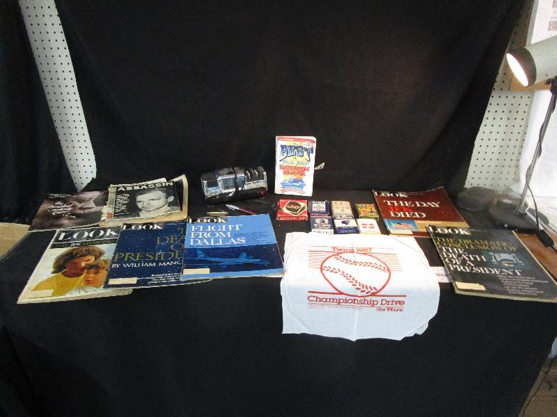 Card Shuffler, Twins Hankie, Pocket Knife, Cards Games and More