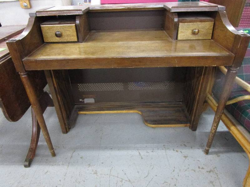 Organ Made Into a Desk