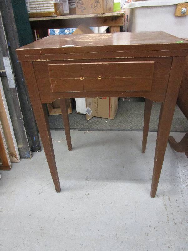 Empty Sewing Cabinet