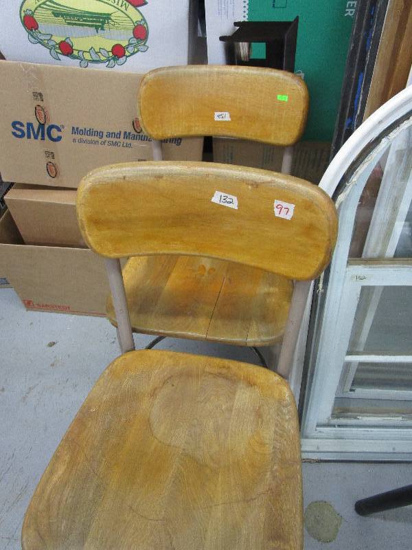 2- School Chairs