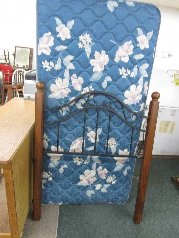 2- Twin Headboards and Matress and BoxSpring No Frame