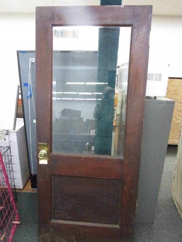 Solid Door 79 12 x 34 Beveled Glass