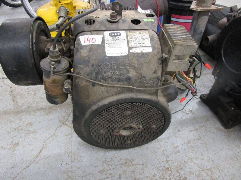 Kohler 16-Horse Engine I have Videoof it Running  if you want let me know and Ill send it to you