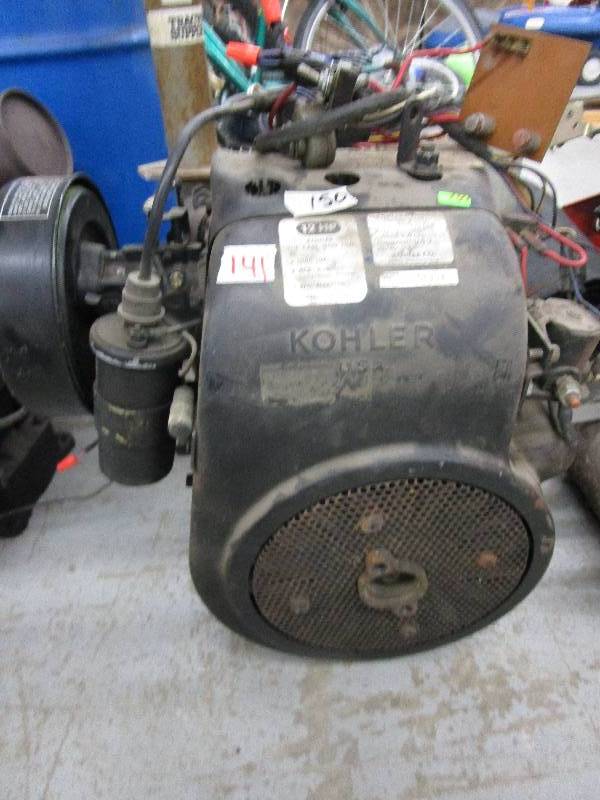 Kohler 12-Horse Engine I have Videoof it Running  if you want let me know and Ill send it to you