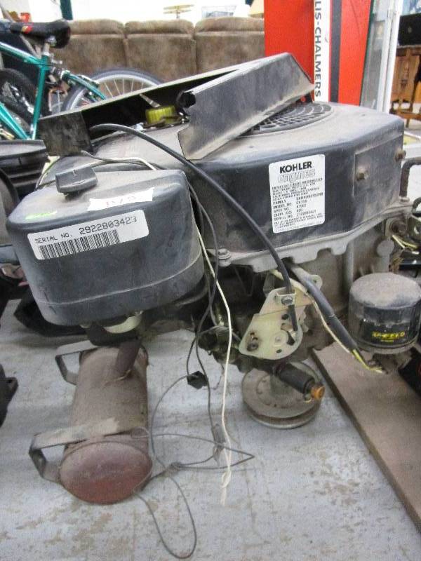 Kohler 15-HorseEngine from a John Deere runs great but Weak Fuel Pump