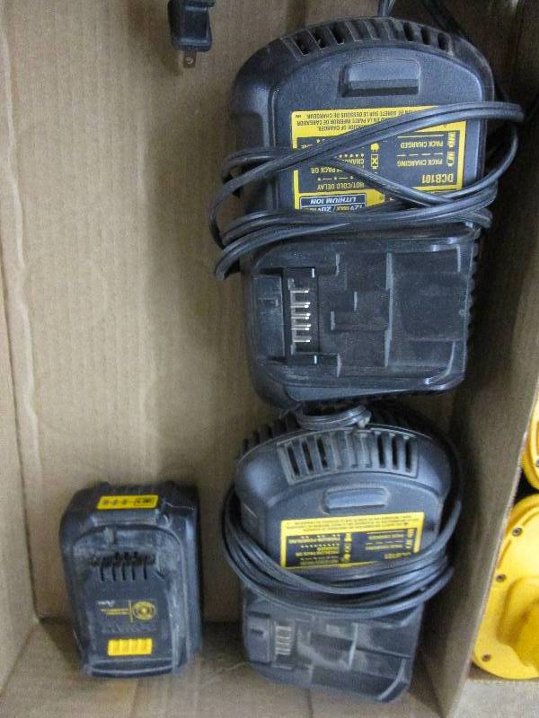 2 12v Ion Chargers & One Battery