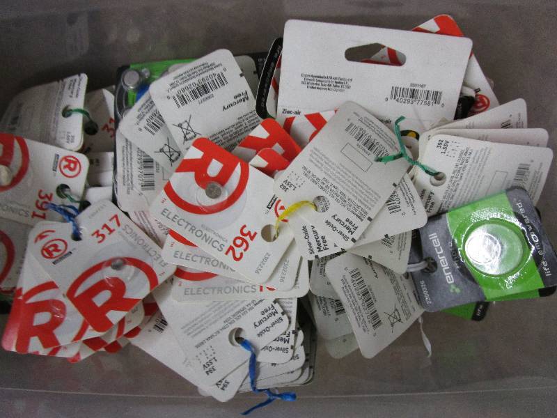 Various Batteries-Unopened, Flash Light Bulbs & Fuses