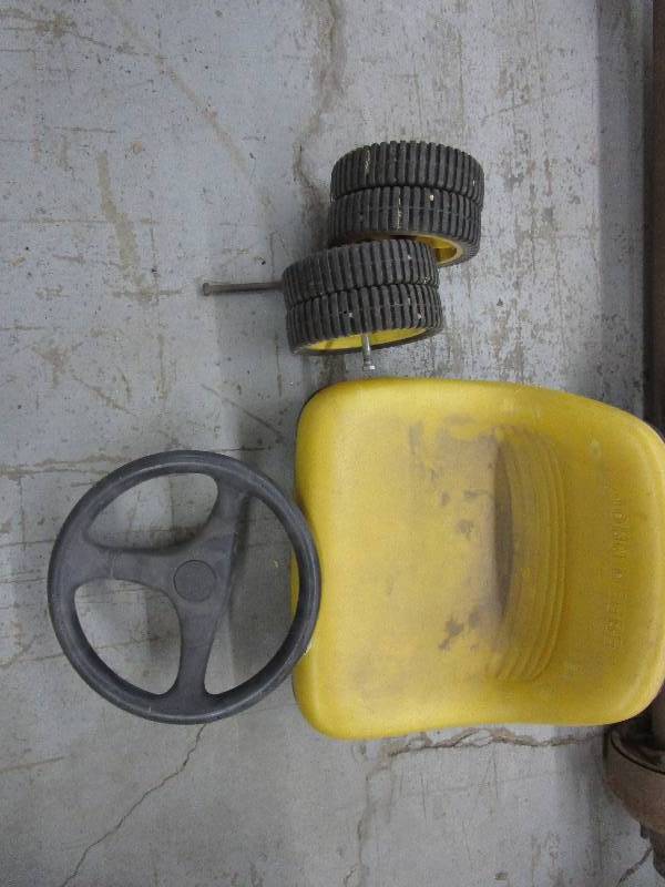 John Deere Seat & Steering Wheel, Wheels