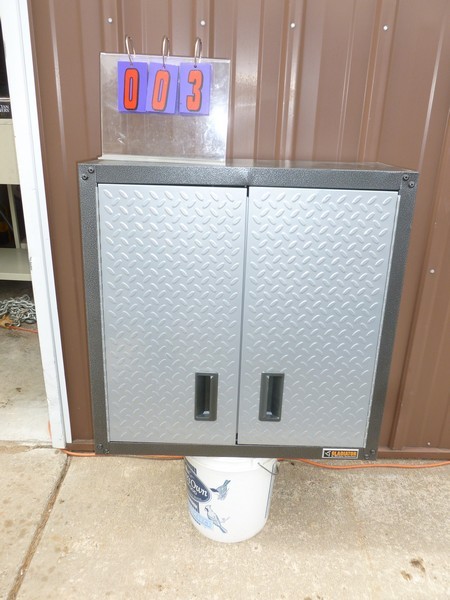 SnS auctions # 316 Garage cabinets & garage items.