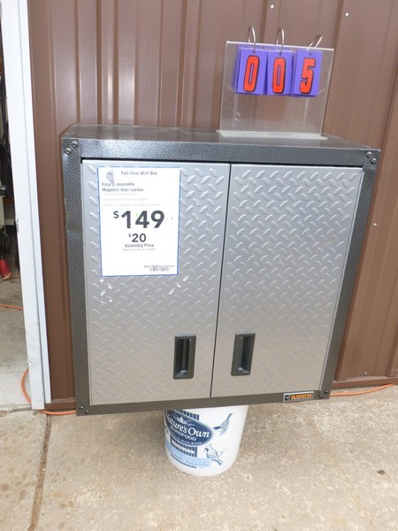 SnS auctions # 316 Garage cabinets & garage items.
