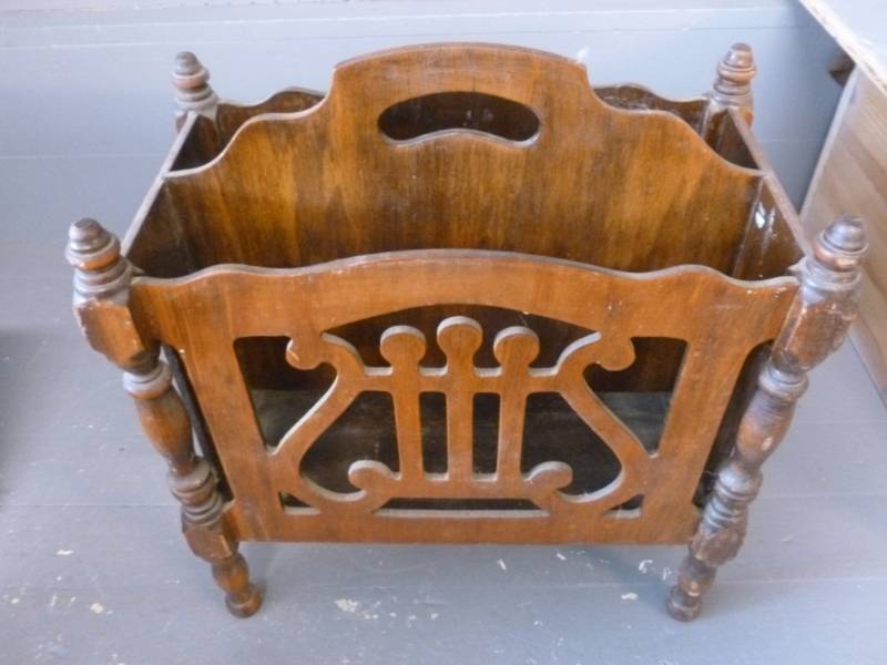 Vintage Magazine Stand