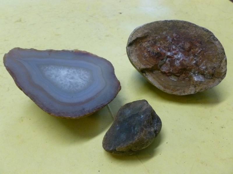 Sliced Agates