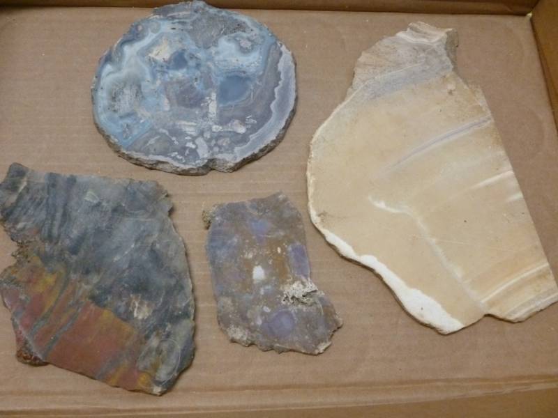 Sliced Agates