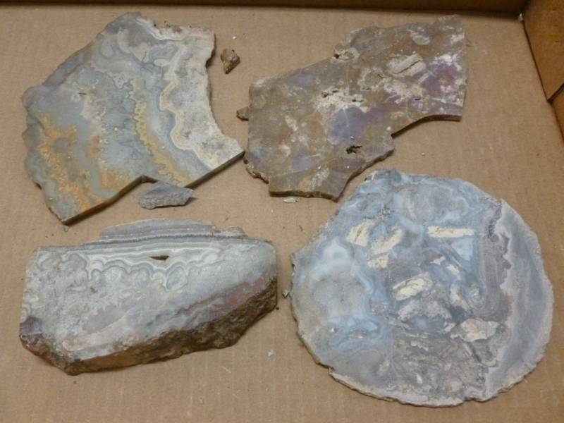 Sliced Agates