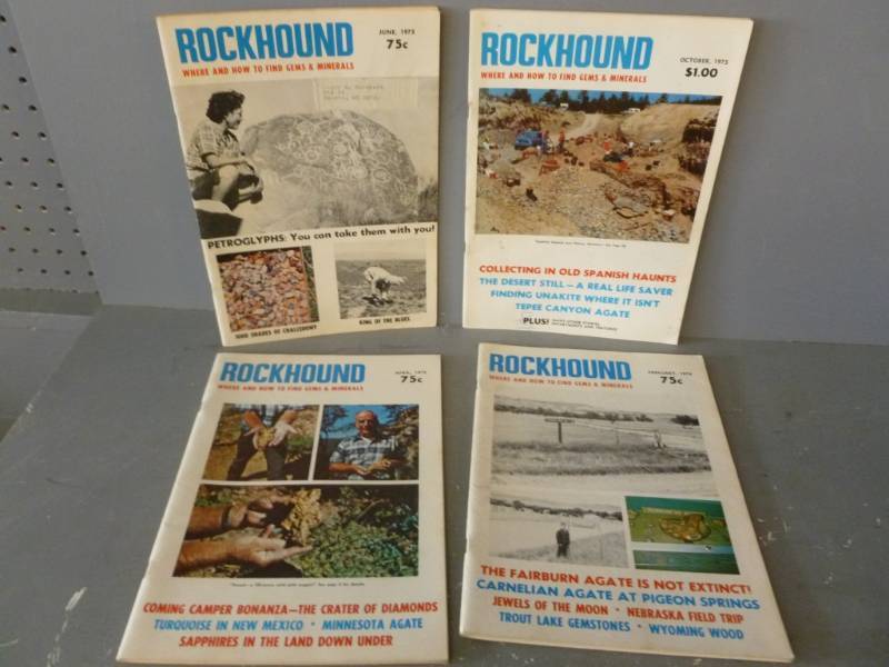 Vintage Gem & Mineral Magazines