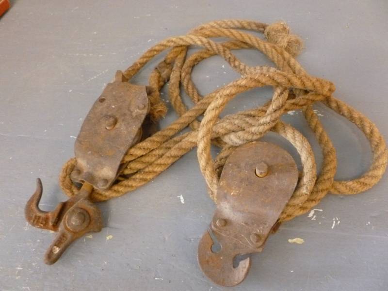 Vintage Block & Tackle