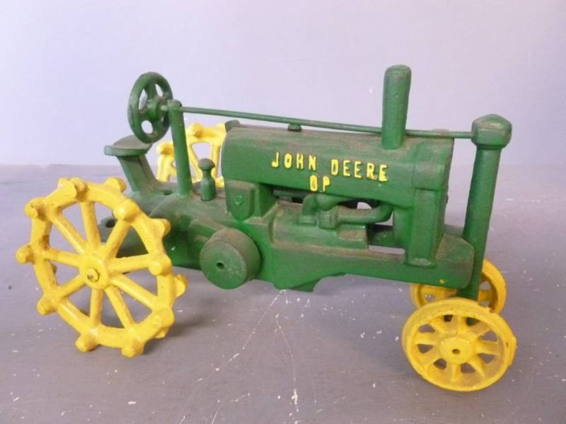 John Deere Cast Iron Tractor
