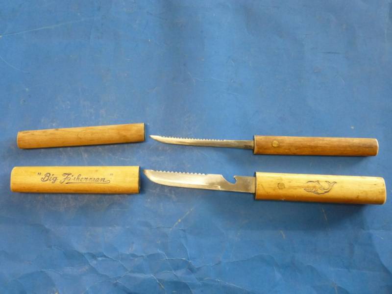 Vintage Fishing Knives
