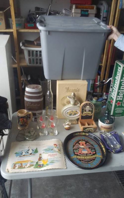 lot 28 image: Lot Of Beer & Liquor Related