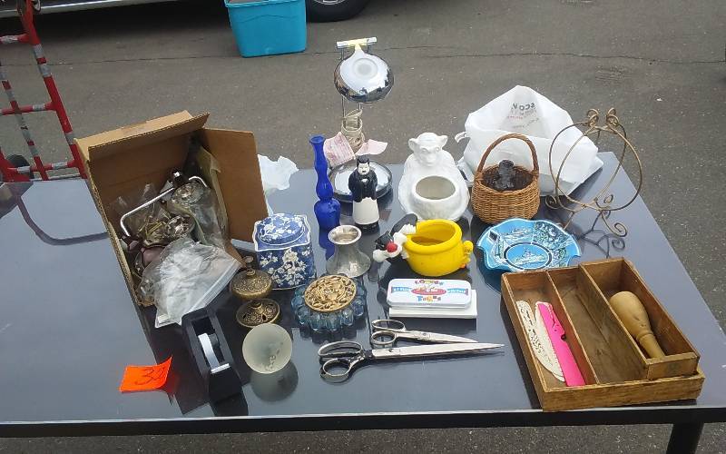 lot 32 image: Lot Of Collectibles, Disney, Looney Tunes, Old Office Misc., More
