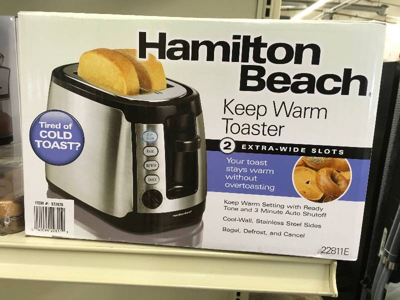 HAMILTON BEACH 2 SLICE, RETAIL $19.99