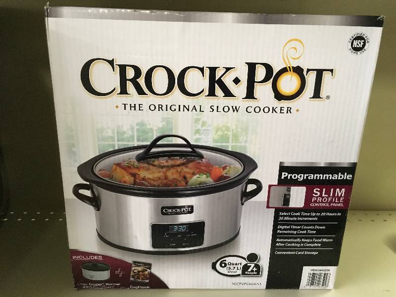 6 QT CROCK POT WLITTLE DIPPER, RETAIL $39.99