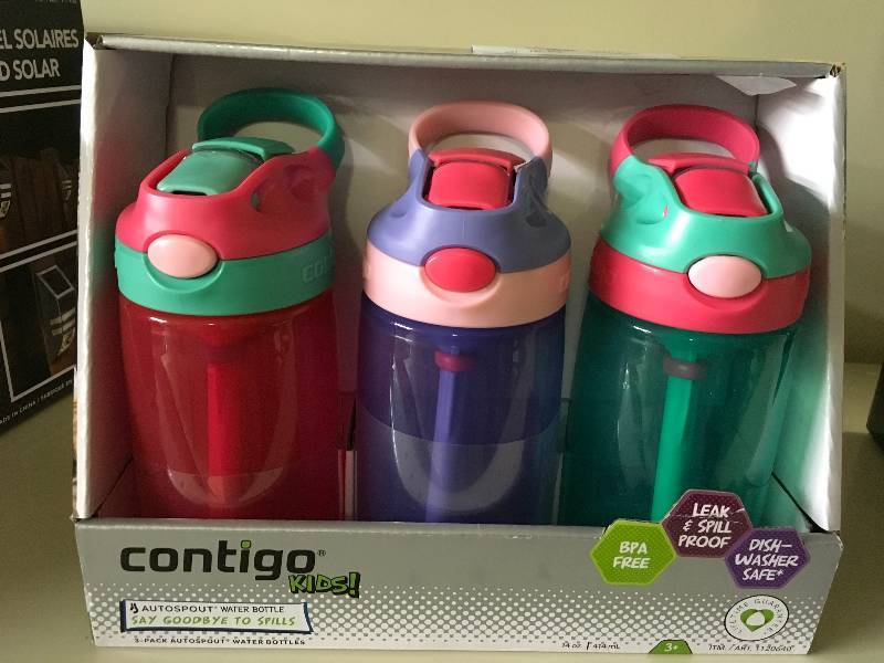 GIZMO 3PK WATER BOTTLES, MSRP $11.99