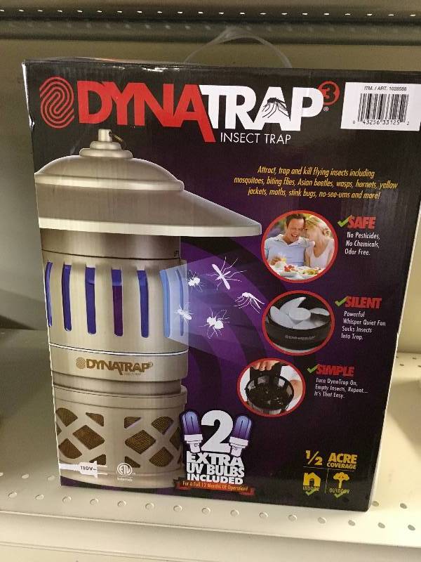 DYNATRAP INSECT TRAP FY17, RETAIL $69.99