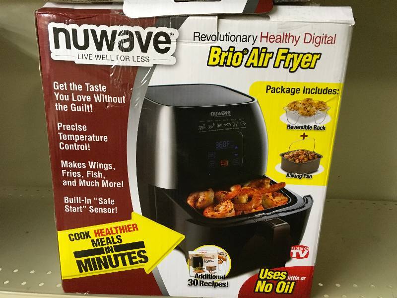 BRIO 3QT DIGITAL AIRFRYER, MSRP $89.99