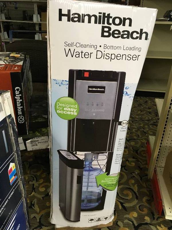 HAMILTON BEACH WATER DISPENSER, RETAIL $149.99