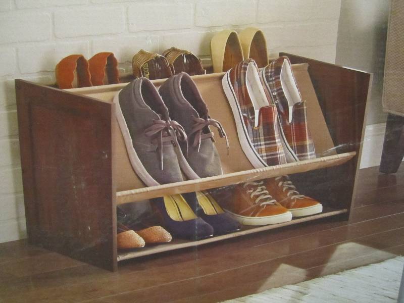 Closetmaid 9-Pair Multi Level Shoe ...