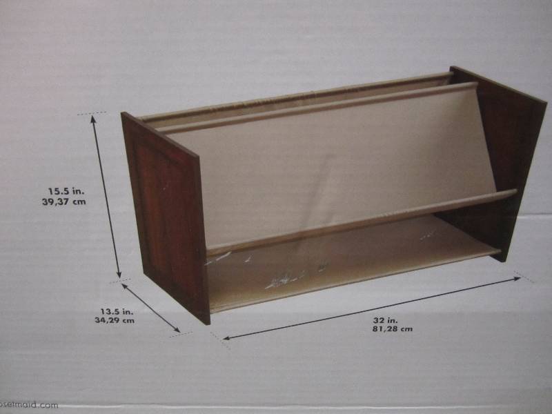 Closetmaid 9-Pair Multi Level Shoe ...