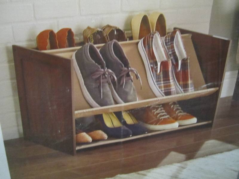 Closetmaid 9-Pair Multi Level Shoe ...