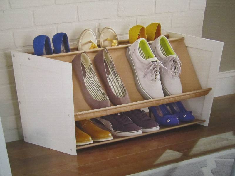 Closetmaid 9-Pair Multi Level Shoe ...
