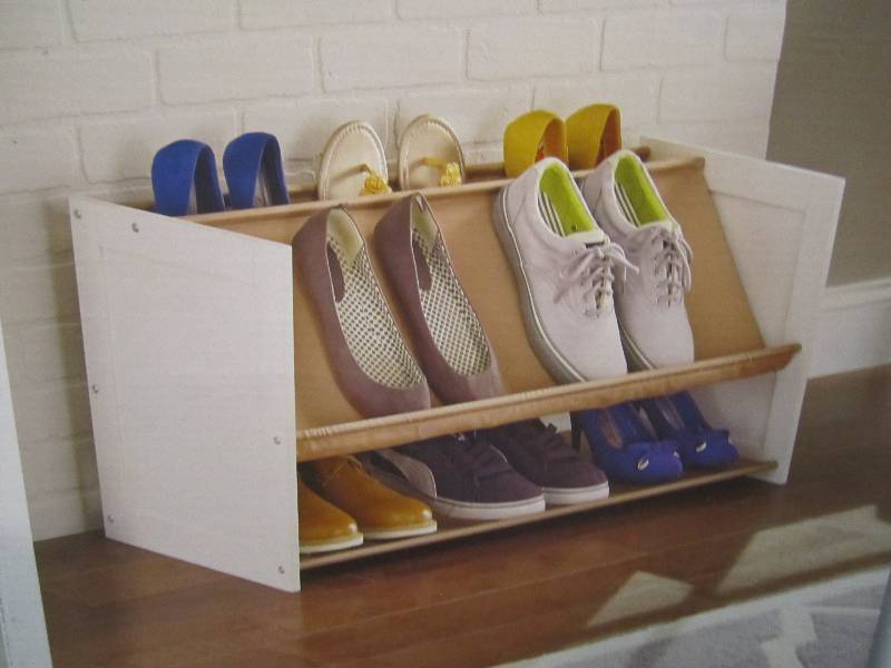 Closetmaid 9-Pair Multi Level Shoe ...