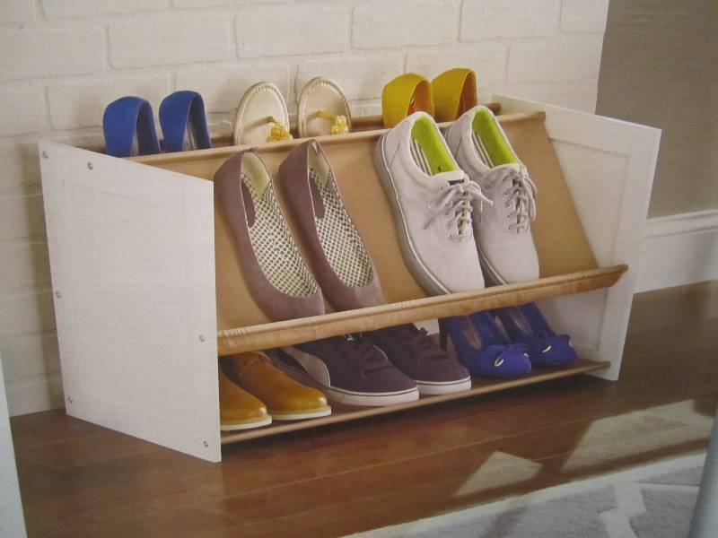 Closetmaid 9-Pair Multi Level Shoe ...