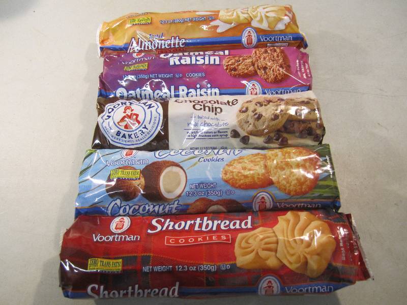 Lot of 5 Packs Misc Cookies Iced Al...