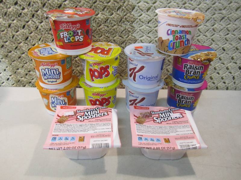 Lot of 12 Various Cereal Cups Best ...