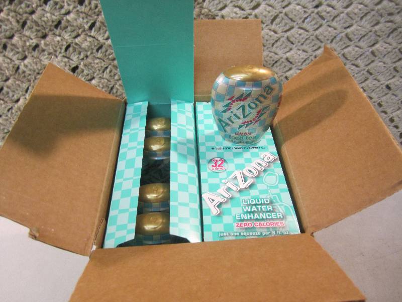 2 Boxes with 10 each Arizona Liquid...